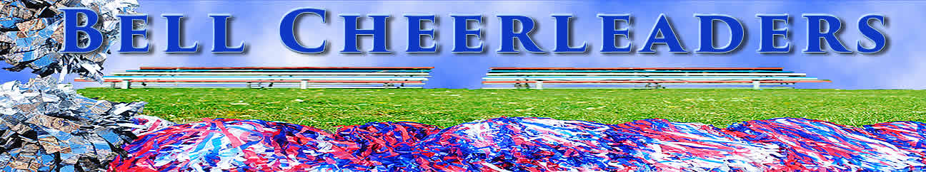 T.H. Bell Cheeleaders Banner