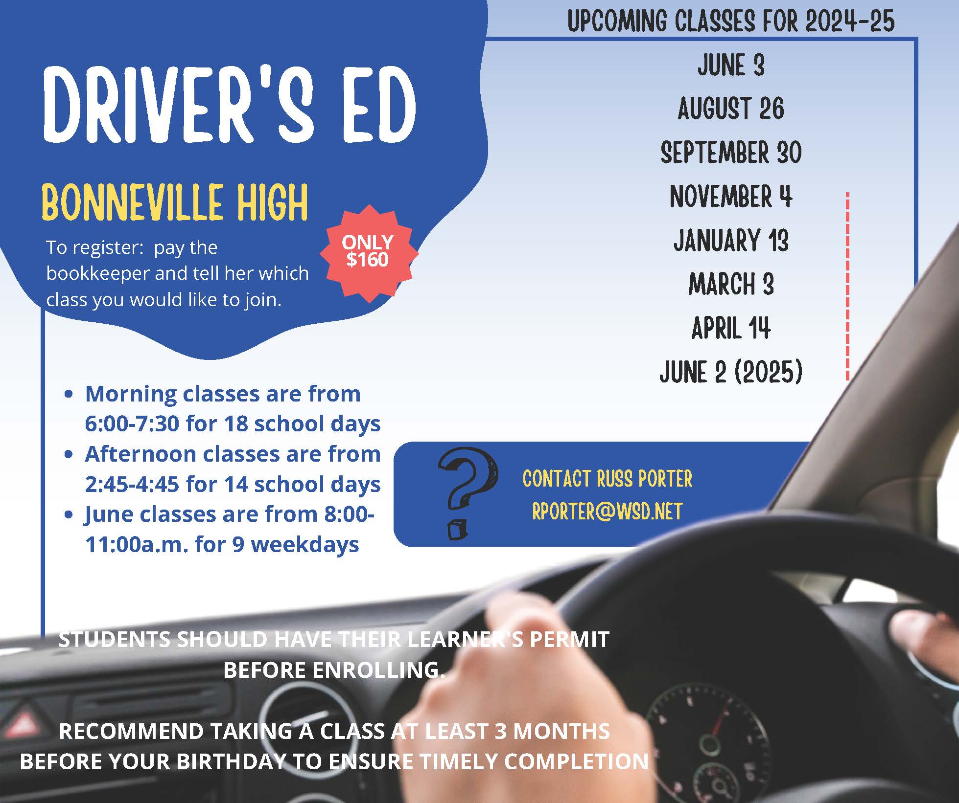 Drivers Ed 2024